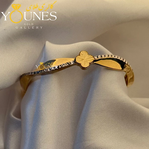 النگو طلا ونکلیف تراش دار